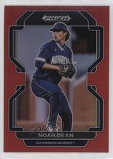 2022 Panini Prizm Draft Picks Red Prizm Noah Dean #PDP159 6k2