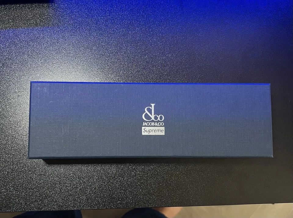 NEW Supreme Jacob & Co Logo Link Bracelet Sterling Silver | Size L/XL - Image 2 of 4