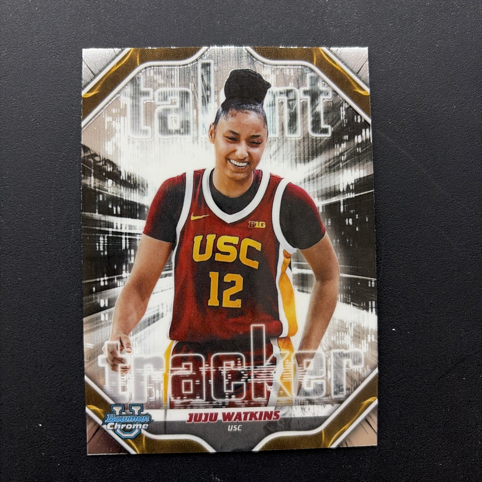 2025-26 Topps Bowman Basketball #TT-8 Juju Watkins Talent Tracker
