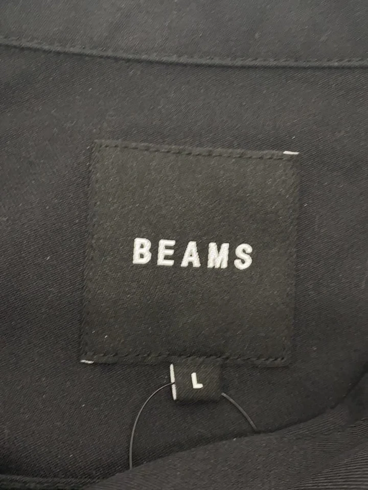 BEAMS Shirts black L Used - Image 3 of 4
