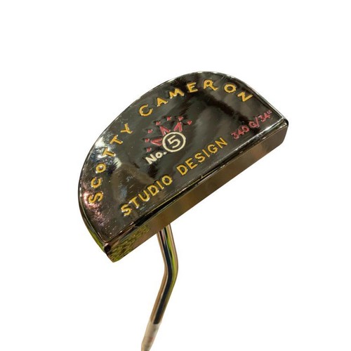 Scotty Cameron STUDIO DESIGN 5 2003 34in Right-Handed Putter w/HC 7588