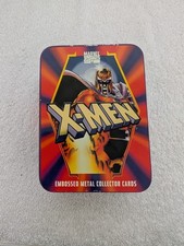 1996 Metallic Impressions X-Men Tin NEW SEALED Embossed Metal Cards UGNM+