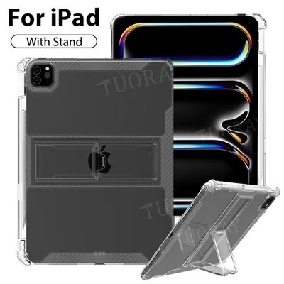 Hülle Für iPad Air Pro 11'' 13'' 2024 M2 M4 Transparenz Schutz Tasche Stand Case