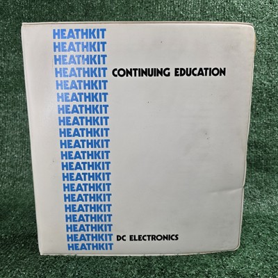 HEATHKIT Continuing Education Direct Current DC Electronics Book with Cassettes