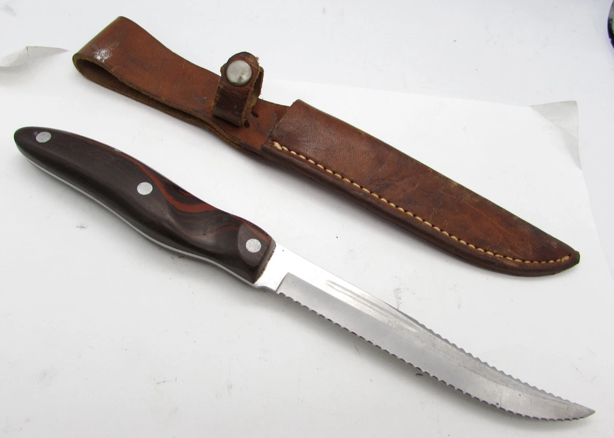 Cutco Stainless Steel Blade Collectible Vintage Fixed Blade Knives