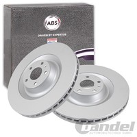 2X A.B.S. Bremsscheiben 385Mm Vorne Passend FüR Audi A8