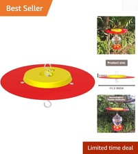 Classic 11.2 Inch Hummingbird Feeder Umbrella - Durable Sun  Rain Protection