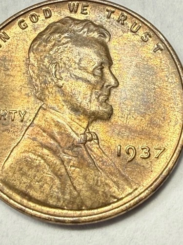 ** 1937 LINCOLN CENT- BU  (UPGRADE THAT SPOT IN YOUR SET) PRICED TO SELL 🔥**