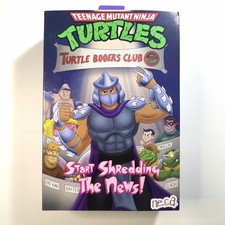 NECA TMNT Ultimate SHREDDER (Start Shredding the News) BOX DAMAGE *READ*