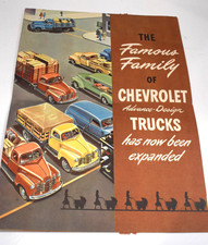 Vintage 1951 Chevrolet Truck Dealer Booklet Brochure