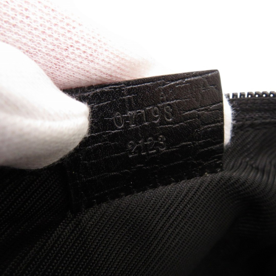 Gucci GG Canvas Black Accessory Pouch Handbag Used 20-26.5cm thumbnail 8