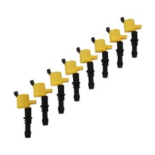 Accel 140033-8 Supercoil Ignition Coil - Yellow - 8-pack