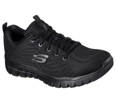 Skechers Graceful Get Connected Damen Schnürschuhe Freizeitschuhe - WEIT