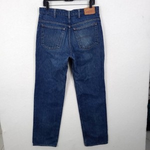 Gap Pioneer Straight Leg Jeans Men 34x32 Fits 32x31  Blue Vintage 1985 USA Denim