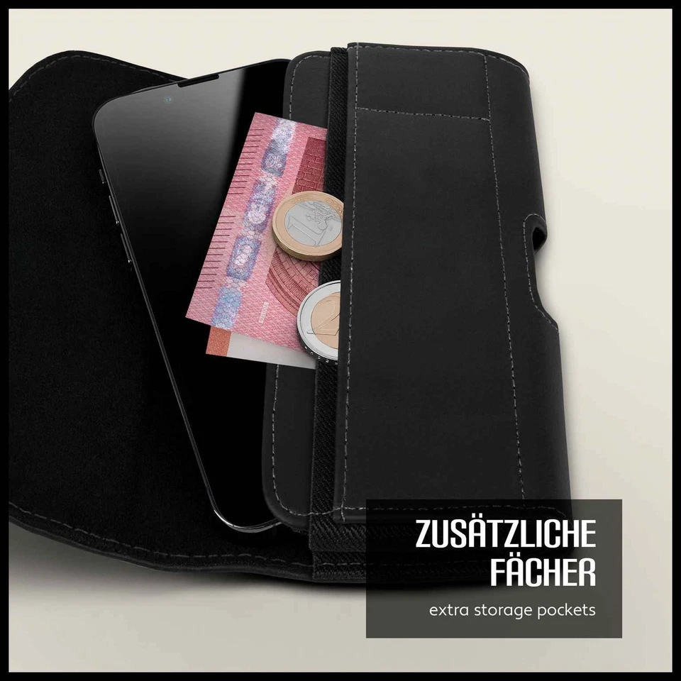 Phone Belt Pouch For Nokia Lumia 1320 Flip Case Cover 360 Degree Holster Case - Image 3 of 4