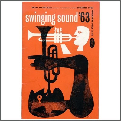 The Beatles Swinging Sound Royal Albert Hall 1963 Programme (UK)