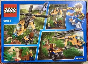 New Sealed - LEGO City 60158 Jungle Cargo Helicopter - Retired