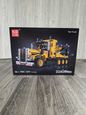 #ad #ad Mould King 17011 Technic Heavy Duty Road Trailer Tow Car STEM Building Block Toy $49.99