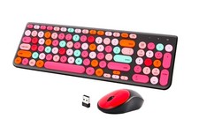 Colorful Wireless keyboard and mouse combo