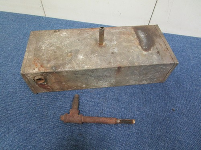 #ad ORIGINAL ECONOMY HERCULES FUEL TANK WITH ORIGINAL PLUMBING HIT MISS GAS ENGINE $149.55
