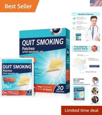 7 mg Quit Smoking Patches, Step 3- Smoking Aid- 30 Patches