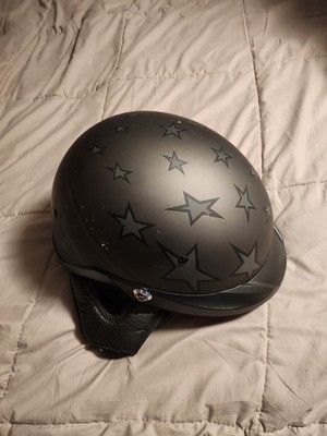 Bell Pitboss Half Helmet Honor Matte Titanium/Black Size L