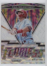 2021 Panini Prizm Fearless White Wave Prizm Paul Goldschmidt #FR-13 12gr