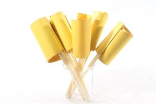 46 Pièce Original Drapeau Jaune Papier DDR - Vintage Retro Collection Déco