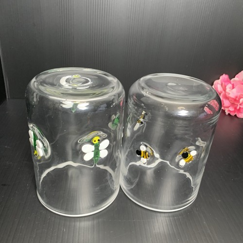 Anthropologie - Clear 3D Bug Icon Lola Jovie Juice Glass - Set of 2 - Bild 10 von 14