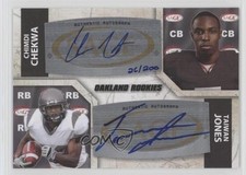 2011 SAGE Five Star Dual Auto 26/200 Chimdi Chekwa Taiwan Jones #A-22 Auto 0af