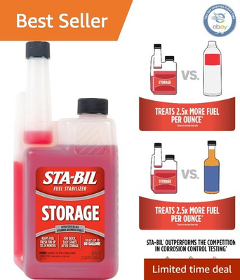 #ad Sta bil 32 oz. Storage Fuel Stabilizer Protects Fuel for Up to 24 $27.95