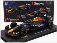 Burago Bu38083-V-Austin Red Bull - F1 RB19 Team Oracle Red Bull Racing N 1 Welt