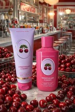 2 Two SWEETHEART CHERRY Body Cream  Body Wash Bath Body Works