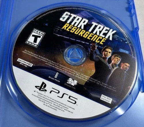Star Trek Resurgence (Sony PlayStation 5 PS5, 2023) Disc Only!