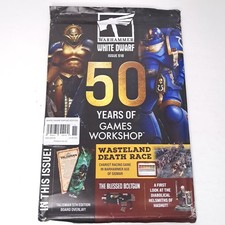 Warhammer White Dwarf Issue 518 Magazine Book 50th Anniv Talisman Overlay