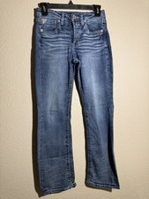 Salvage Supply Co. Buckle Jeans 14R Chaos Boot Cut Denim