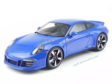 Porsche 911 991 GTS blue PorscheClub America resin modelcar GT-Spirit 1:18