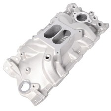 For Chevy Sbc 265 350 400 Dual Plane Aluminum Intake Manifold