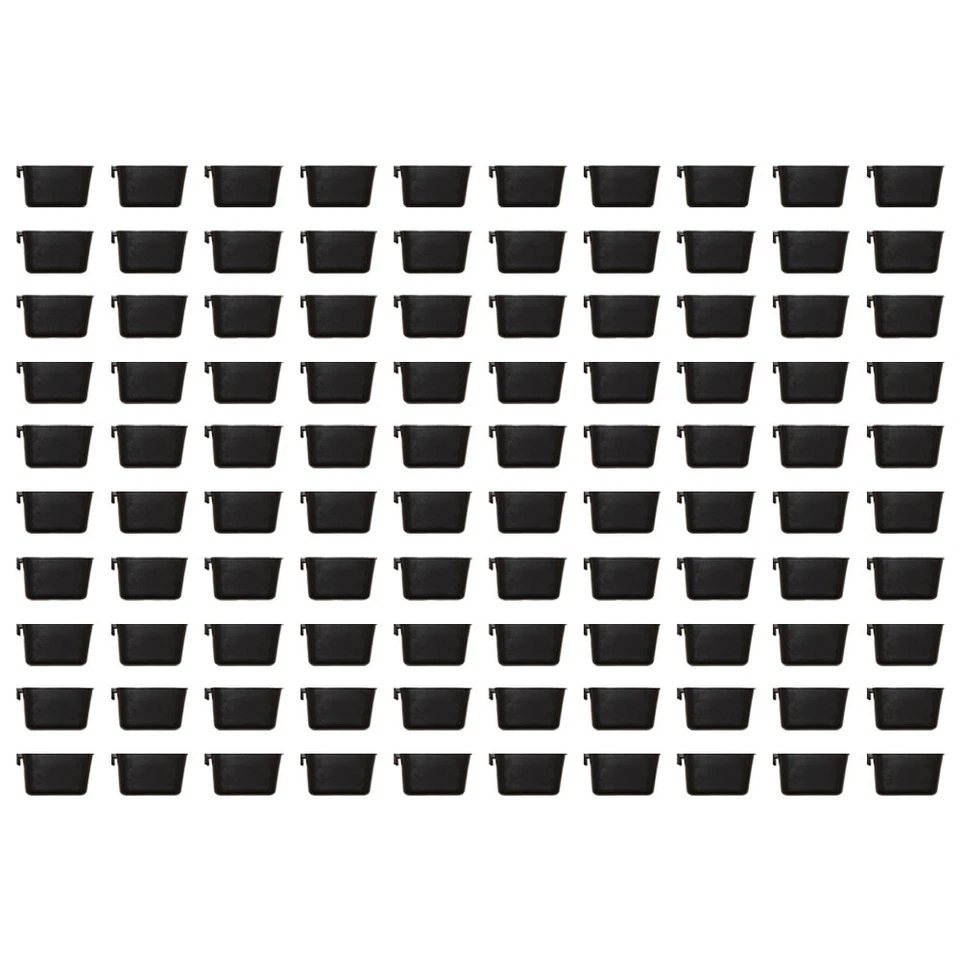 Juego de 100 1 pinta/16 fl oz colgante alimentación y jaula de agua taza faisanes aves acuáticas Foto 4 de 4