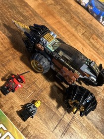 LEGO NINJAGO Cole's Earth Driller 70502 99% Complete Instructions Minifigs