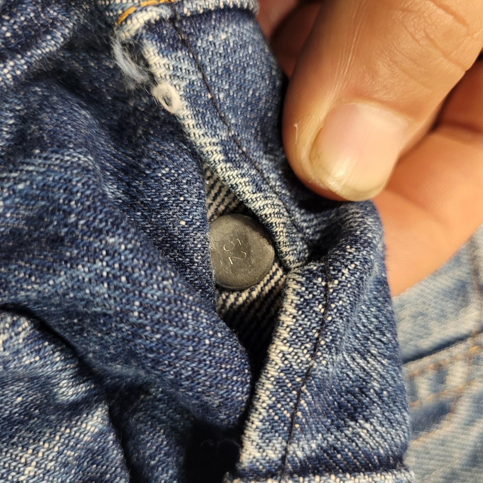 RARE VINTAGE 1970s Levis Sherpa Denim Jacket image 6