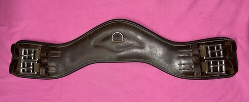 Total Saddle Fit Shoulder Relief Girth - Dark Brown - 20”-22” - Excellent Cond.