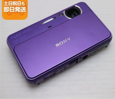 Sony Cyber-shot DSC-T99 Purple Digital Camera Tested Working From Japan