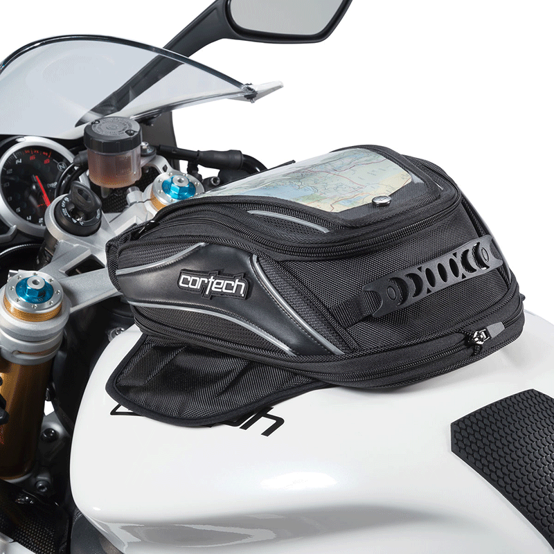 Cortech Super 2.0 Low Profile Magnetic Mount Motorcycle Tank Bag