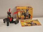 Lego vintage set System Castle 6009 Black Knight, with box and instructions
