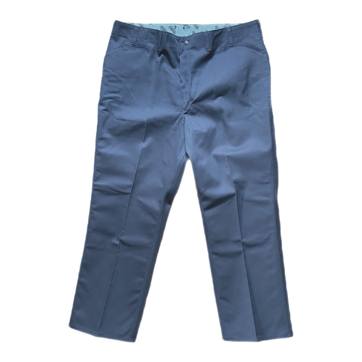 Vintage 90s NOS Ben Davis Original Fit Gray Twill Work Pants Made