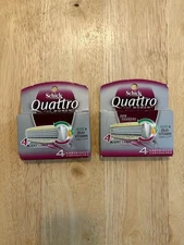 Schick Quattro for Women Aloe & Duo-Vitamin Complex 8 Cartridges