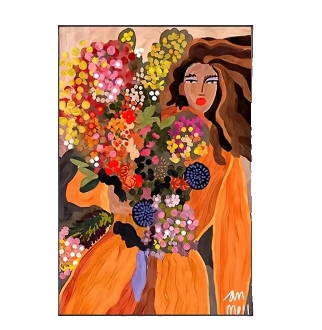 Mujer Lona Modernismo Arte Pinturas