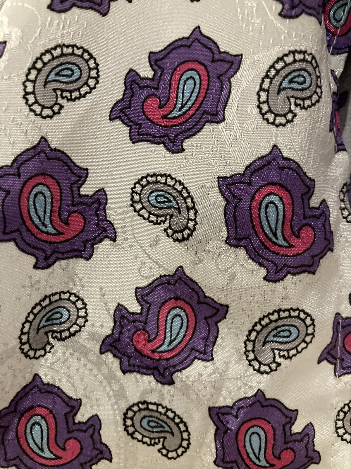 Vintage 1980s Paisley St Michaels Blouse/Shirt, Size16 UK, 38" Bust 3