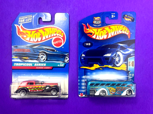 Classic Caddy and BEE BOPS SURF SHOPS Work Crewsers / Tropicool Series 2 LOT jg